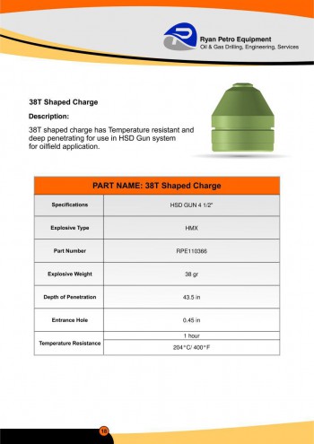 38T Shaped Charge - 