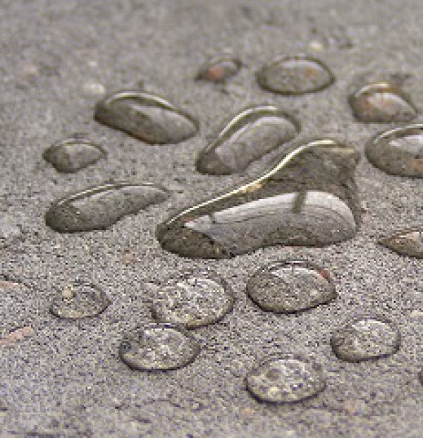 Water repellent and concrete floor hardener - 
