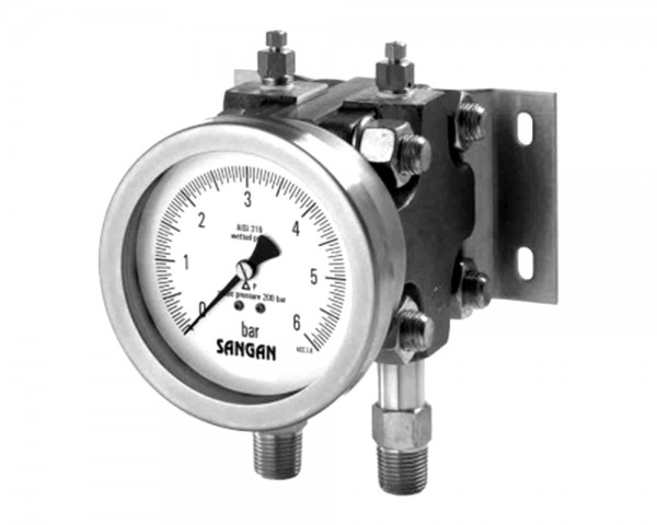 Differential pressure gauge- diaphragm type | Iran Exports Companies, Services & Products | IREX