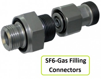 SF6 Gas connectors - 