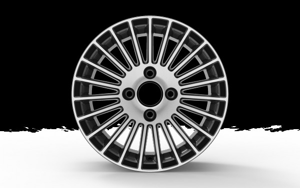Aluminum alloy wheel kd043 | Iran Exports Companies, Services & Products | IREX