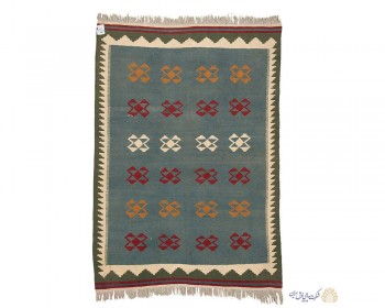 Handmade rug  - Shiraz geometric transmission design code 620614