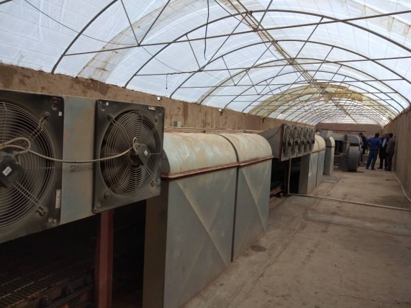 Microwave tunnel dryer for cavity blades | Iran Exports Companies, Services & Products | IREX