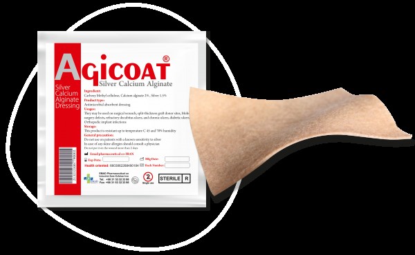 Agicoat silver calcium alginate dressing | Iran Exports Companies, Services & Products | IREX