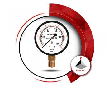 Brass pressure gauge - 