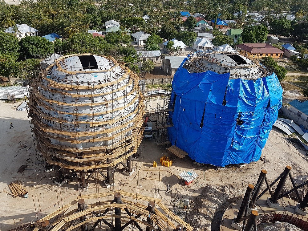 Spherical tanks in tanzania  - 