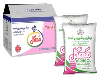 Mahgol whipping cream | Iran Exports Companies, Services & Products | IREX