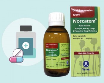 Noscatem (noscapine) hcl 5 mg / 5 ml - suspension - 5 Mg / 5 ML 