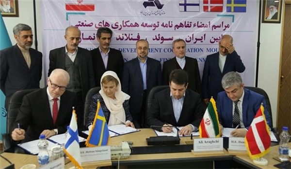 Iran Inks Industrial Cooperation Deals with Nordic States